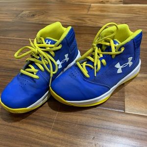 Under Armour high top shoes